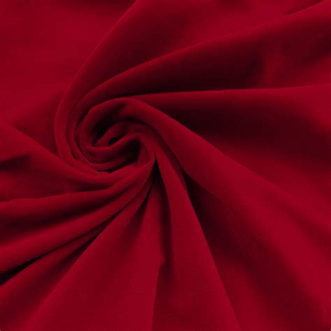 Wholesale Luxe Triple Velvet Fabric Ruby Red 30 yard bolt - Fabric Direct