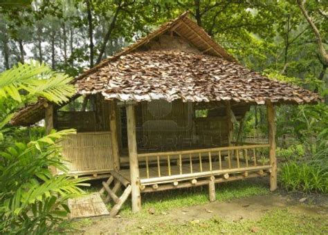 Bamboo Hut In Jungle Thai Homes Bamboo House Bamboo House Design