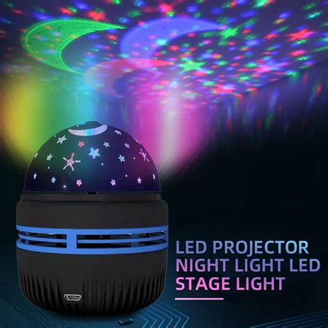 Luminária Projetor Estrela Abajur Led 360º Lua Galaxy C Usb Shopee Brasil