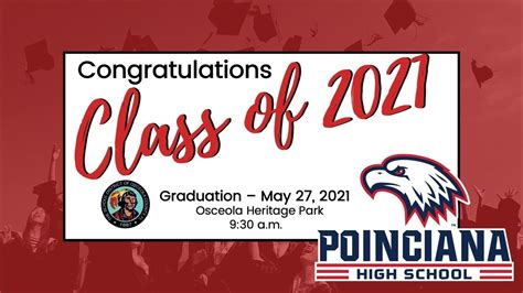 Poinciana High School High School Graduation 2021 Youtube