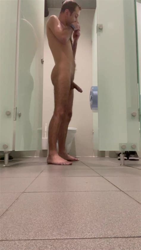 Turkish Guy Gets Completely Naked At Public Restroom Thisvid