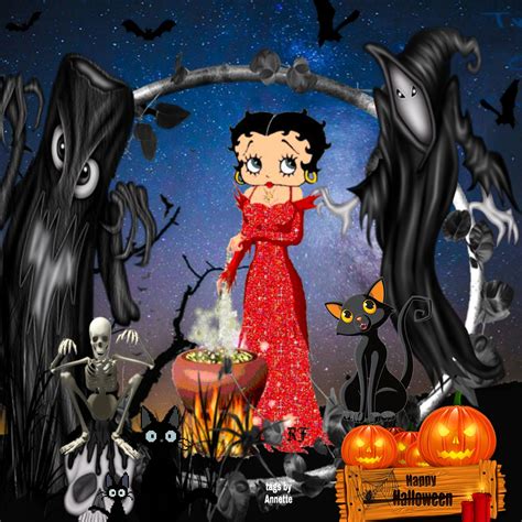 Lovely Halloween Betty Boop Wallpapers Wallpaper Cave