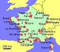 International Airports In France Map