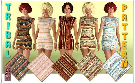 Tribal Patterns By Annett The Sims Mod Download The Sims Resource