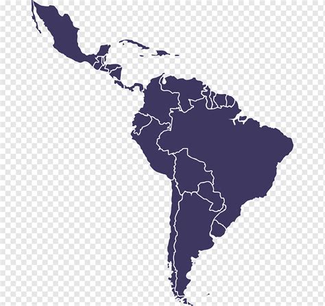 América Del Sur Latino America Mapa Polityczna Estados Unidos Estados