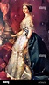 Retrato de la Emperatriz Eugenia, esposa de Napoleón III Franz Xaver ...