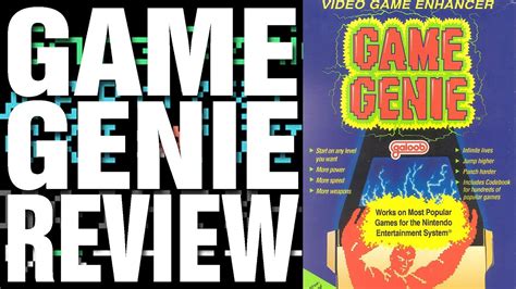 Game Genie (NES) Review | MichaelBtheGameGenie - YouTube