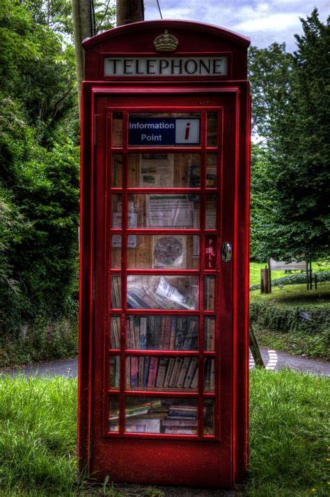 An old phone box that has seen better days! Old English Phonebox - Now a Library | Phone box, Old ...