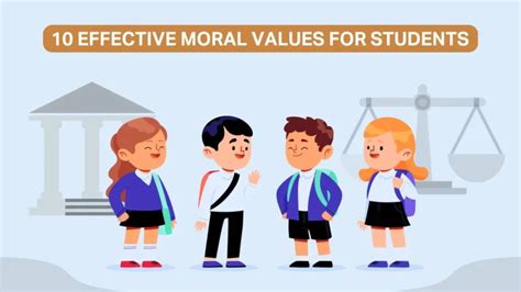 10 Effective Moral Values For Students Moral Values