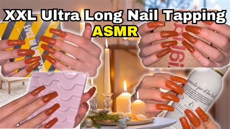 ASMR XXL Ultra Long Nails Tapping YouTube