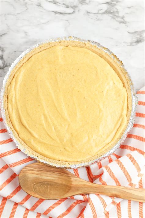 No Bake Marshmallow Pumpkin Pie When Is Dinner