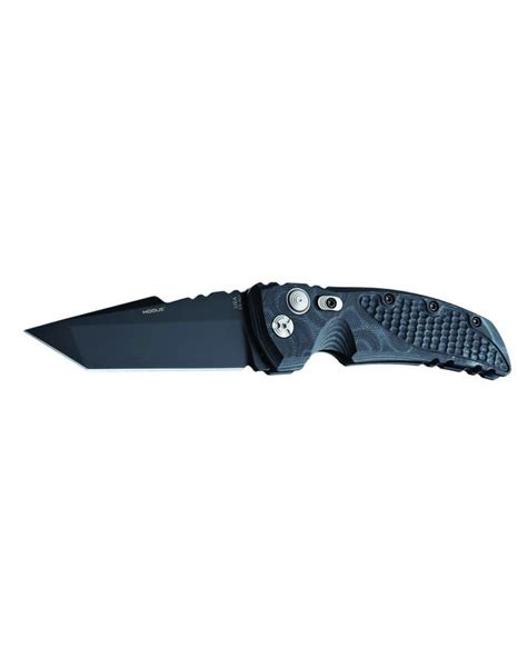 Hogue Ex A01 Automatic Folder 35 Black Cerakote Tanto Blade Black G