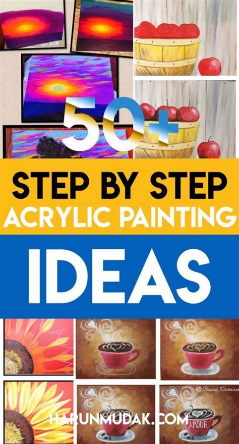 Patrice Benoit Art View 44 Easy Acrylic Painting Ideas For
