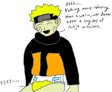 Diaper Naruto S Diapered Relaxation In Imgsrc Ru