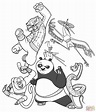 Dibujo de Kung Fu Panda para colorear | Dibujos para colorear imprimir ...