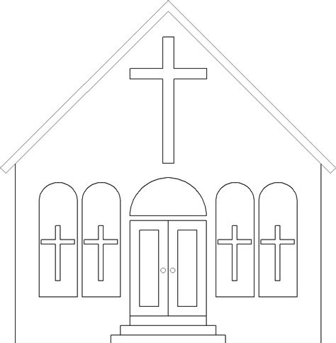Also, you can download any images for free. Church coloring pages to download and print for free