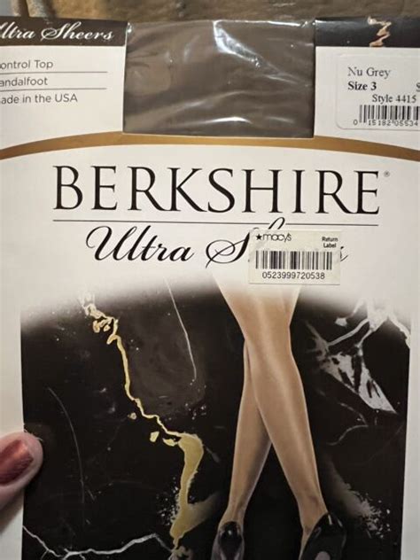 berkshire full control top pantyhose hosiery women sandalfoot 4415 size 1 utopia for sale online