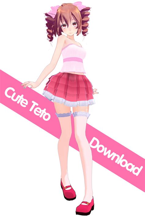 Mmd Modeltda Cute Teto Download By S0urce1911 On Deviantart