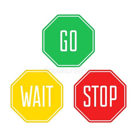 Stop And Go Signs Printable