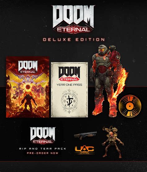 Doom Eternal All Editions And Pre Order Bonuses