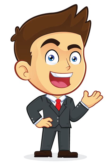 Businessperson Clip Art Cartoon Man Png Download 500