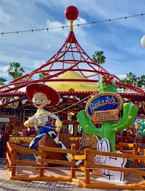 Disney California Adventure's Pixar Pier Unveils Jessie's Critter Carousel! - AllEars.Net