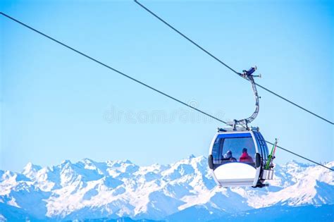 Ski Gondola Lift Stock Photo Image Of Vacation Winter 169275334