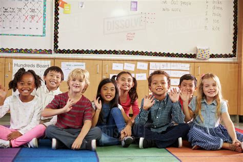 Elementary Students In Classroom