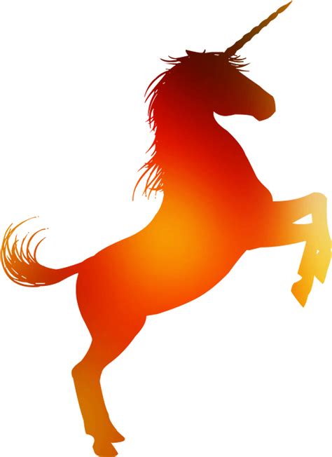Horse Vector Graphics Royalty Free Rearing Illustration Gold Unicorn