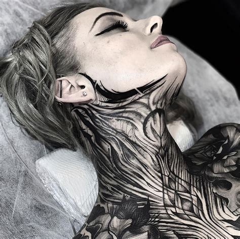 Of The Most Epic Neck Tattoos DeMilked