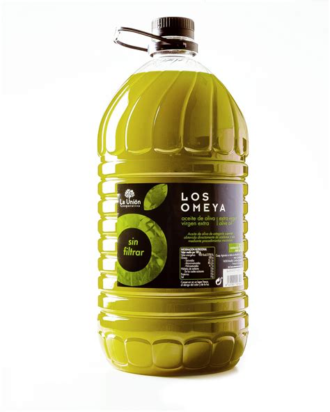 aceite de oliva virgen extra sin filtrar 5l cosecha 2021 3 unidades cooperativa la unión