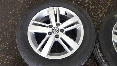 Volkswagen Polo 6C 2014 2017 Borbet Alloy Wheels Set X4 15inch