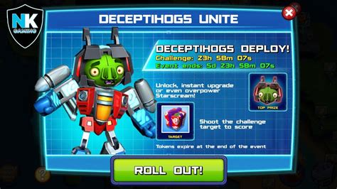 Angry Birds Transformers Deceptihogs Unite Event Day 1 Featuring