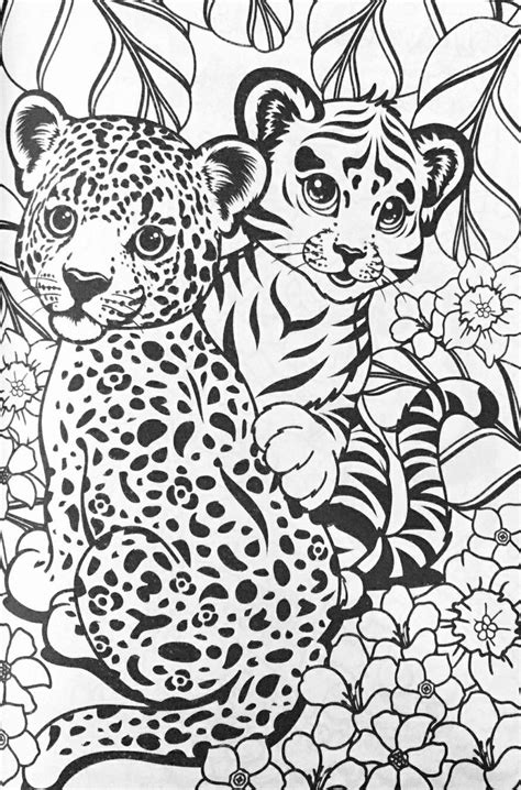 Sample Image Animal Coloring Pages For Girls Hard