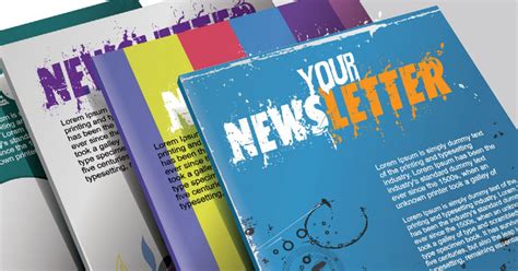 24 Creative Newsletter Designs For Your Inspiration Uprinting