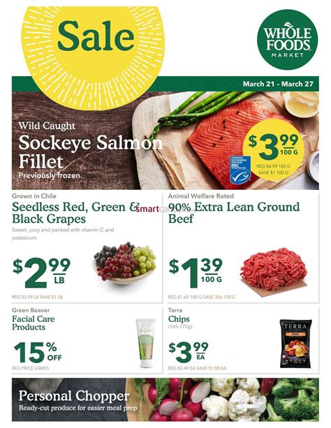 Whole Foods Market West Flyer March 21 To 27