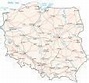 Map of Poland - GIS Geography
