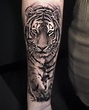 Tiger tattoos for men | Tiger face tattoo, Tiger tattoo design, Tiger ...