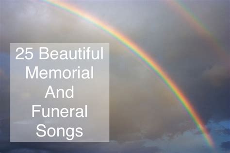 There are many excellent choices from funeral songs and music are intended to honor the deceased and bring comfort to those who are these range from traditional gospel or hymns by artists such as elvis presley to contemporary. 25 Beautiful Memorial and Funeral Songs- Caregivers