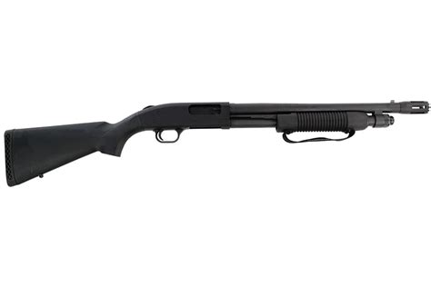 Mossberg 500 Tactical 12 Gauge Pump Shotgun With Forearm Strap And