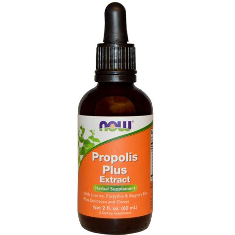 Now Foods, Propolis Plus Extract - 2 fl oz (60 ml)