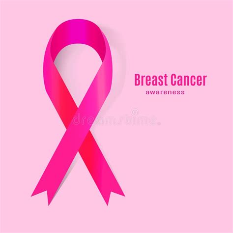 Awareness Pink Ribbon The International Symbol Of The Fight Against