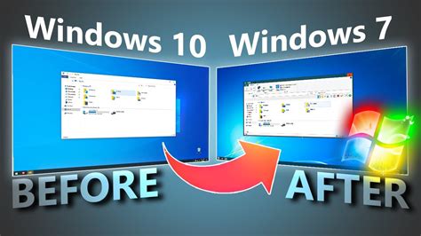 How To Make Windows 10 21h1 Look Like Windows 7 Windows 7 Theme For