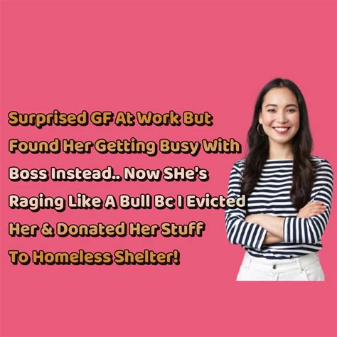 reddit stories surprised gf at work but found her with boss instead