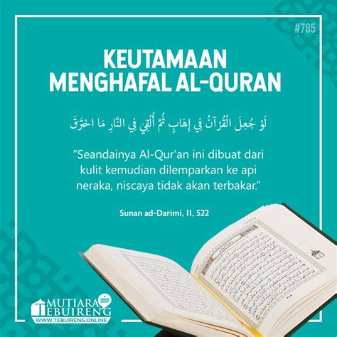 Kata Kata Untuk Penghafal Al Quran - RCFamily.info