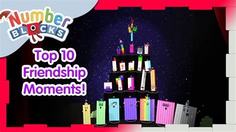 Numberblocks Top 10 Friendship Moments 💛 Merry Christmas Learn