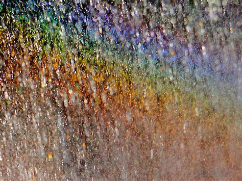 Watering Rainbow Reflections Photograph By Beth Akerman Fine Art America