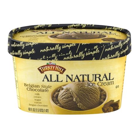 Save On Turkey Hill Ice Cream Belgian Style Chocolate All Natural Order