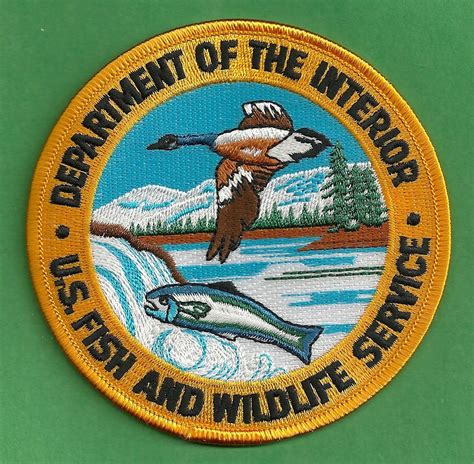 United States Fish And Wildlife Service Police Patch