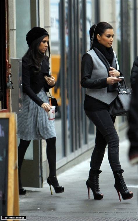 Kim Is Spotted With Kourtney In Soho Visiting Their Dash Store 11 8 10 Kim Kardashian Photo